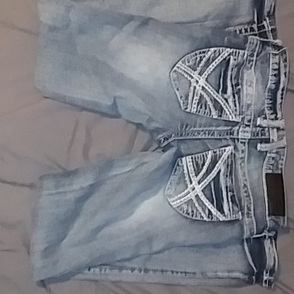 Rue 21 twenty one black os ripped jeans - Picture 3 of 3